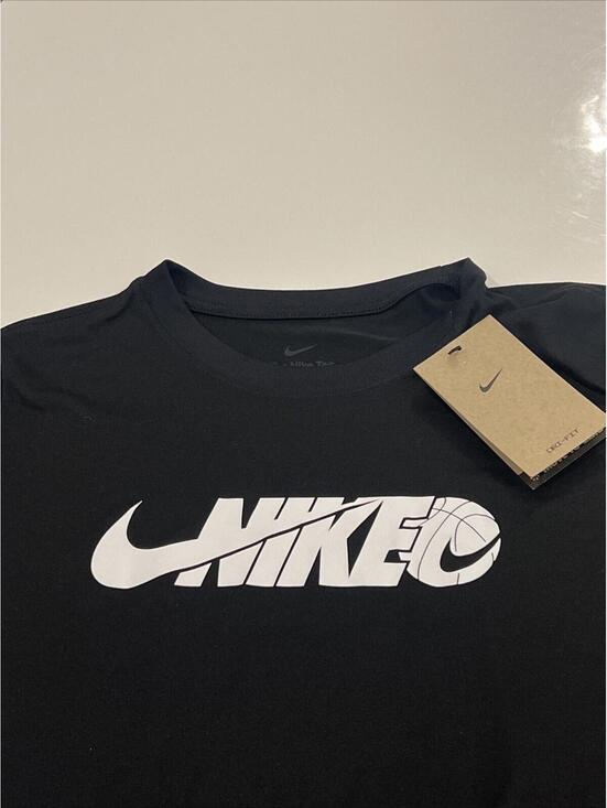 $30 Nike Dri-FIT Legend Big Kids Boy /Girl T-Shirt  Black Size Large - Picture 3 of 3